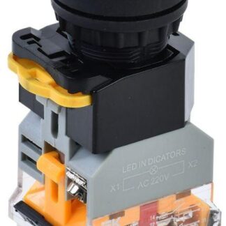 Кнопка D8-11D d22мм 1НО+1НЗ с подсветкой зел. KARAT IEK BBT30-11D-3-12-K06