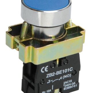 Кнопка LAY5-BA61 1НО без подсветки син. KARAT IEK BBT60-BA-K07