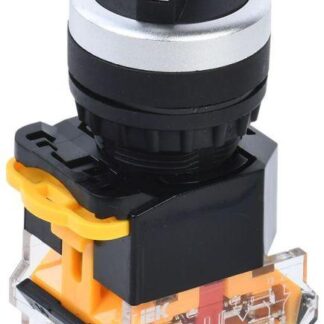 Переключатель D8-11X2 на 2 полож. 1НО+1НЗ черн. KARAT IEK BSW30-11X2-3-24-2-K02