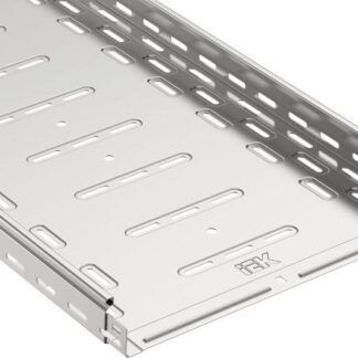 Лоток листовой перфорир. 300х50 L3000 сталь 1мм оцинк. IEK CLP10-050-300-100-3