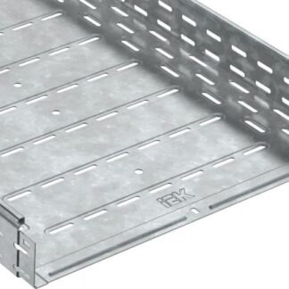 Лоток листовой перфорир. 600х80 L3000 сталь 1.2мм оцинк. IEK CLP10-080-600-3