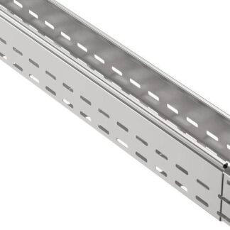 Лоток листовой перфорир. 100х100 L3000 сталь 1мм оцинк. IEK CLP10-100-100-100-3