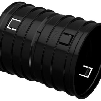 Муфта соединительная для двустенной трубы d160мм ELASTA IEK CTA12D-M160-K02-R