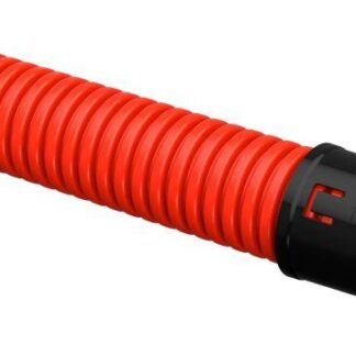 Труба гофрированная двустенная ПНД гибкая d50мм красн. (уп.100м) IEK CTG12-050-K04-100-R