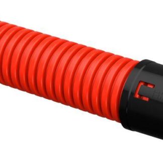 Труба гофрированная двустенная ПНД гибкая d63мм красн. (уп.100м) IEK CTG12-063-K04-100-R