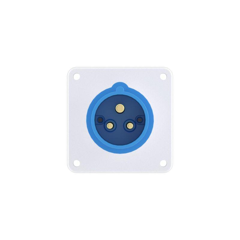 Вилка скрыт. уст. 16А 2P+E IP44 230В DKC DIS2431693