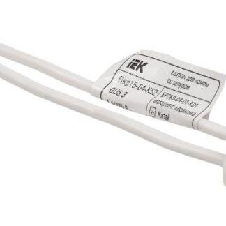 Патрон электрич. GU5.3 подвесной со шнуром керамика IEK EPC60-04-01-K01