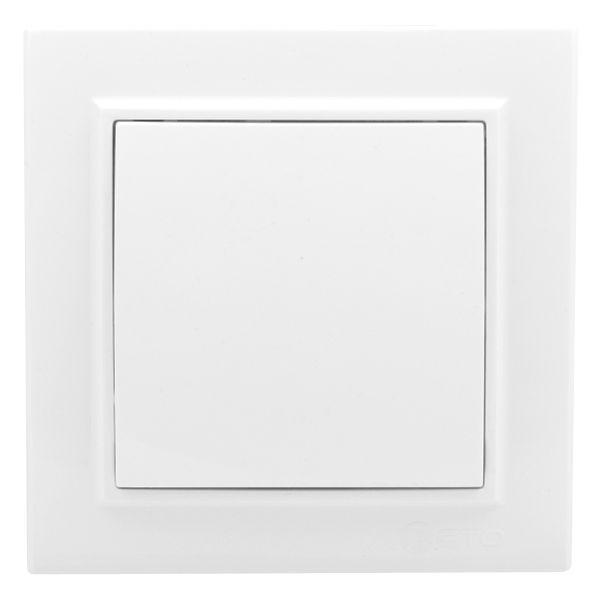 Кнопка нажимная СП Минск 10А белый EKF ERV10-028-10