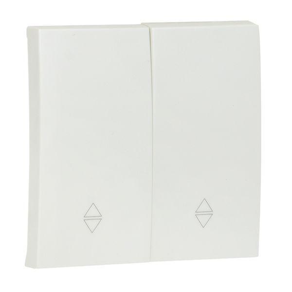 Панель лицевая Валенсия для 2-кл. выключателя проходного 10А жемчуж. PROxima EKF ESV10-L-027-50