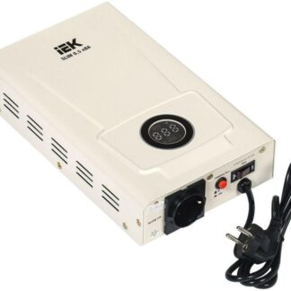 Стабилизатор напряжения 1ф 0.5кВА SLIM настенный IEK IVS22-1-D05-09