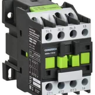 Контактор КМИе-11810 18А 400В/АС3 1НО GENERICA KKME11-018-400-10