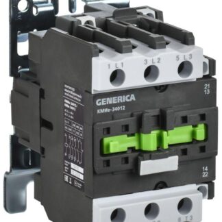Контактор КМИе-34012 40А 36В/АС3 1НО 1НЗ GENERICA KKME31-040-036-11