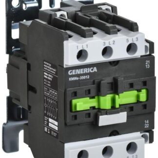 Контактор КМИе-35012 50А 230В/АС3 1НО 1НЗ GENERICA KKME31-050-230-11