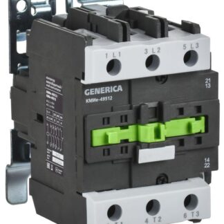 Контактор КМИе-49512 95А 110В/АС3 1НО 1НЗ GENERICA KKME41-095-110-11