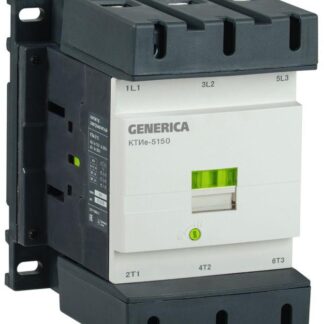 Контактор КТИе-5150 150А 230В/АС3 GENERICA KKTE50-150-230-10