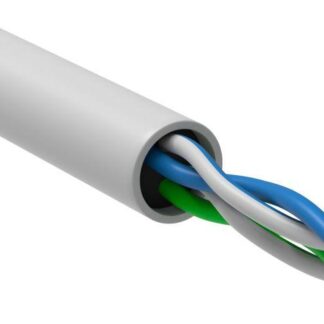 Кабель витая пара U/UTP кат.5E 2х2х24AWG solid LSZH бел. (500м) (м) ITK LC1-C5E02-128