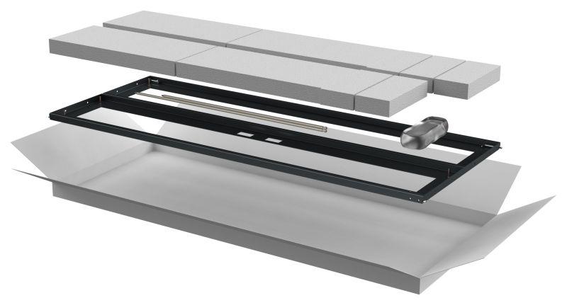 Дверь двустворчатая для шкафа LINEA N 28U 600мм перфорир. черн. ITK LN05-28U6X-D2P