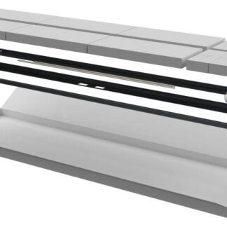 Дверь двустворчатая для шкафа LINEA N 38U 600мм перфорир. черн. ITK LN05-38U6X-D2P