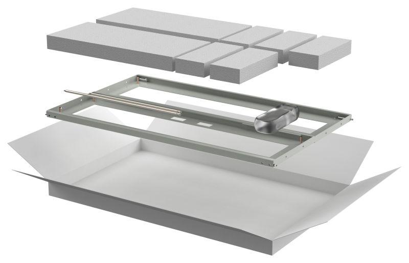 Дверь двустворчатая для шкафа LINEA N 18U 600мм перфорир. сер. ITK LN35-18U6X-D2P