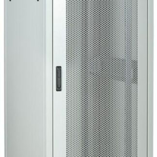 Шкаф сетевой LINEA N 28U 800х800мм перфорир. передн. дверь; задн. метал. сер. ITK LN35-28U88-PM