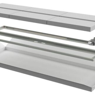 Дверь двустворчатая для шкафа LINEA N 33U 600мм перфорир. сер. ITK LN35-33U6X-D2P