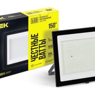 Прожектор светодиодный СДО 06-150 IP65 4000К черн. IEK LPDO601-150-40-K02