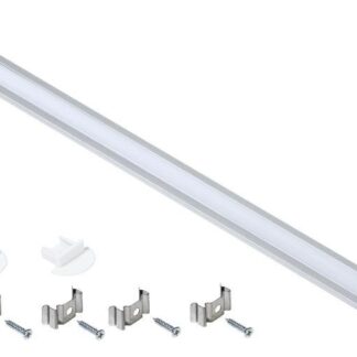 Профиль встраиваемый трапециевидный для светодиод. ленты 2207 L2000 компл. аксессуаров опал алюм. IEK LSADD2207-SET1-...