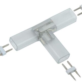 Коннектор Т-образный MONO 12мм (разъем-разъем-разъем) (уп.5шт) IEK LSCON12-MONO-222-05