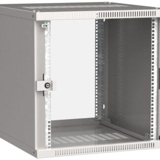 Шкаф LINEA WE 12U 600х450мм стекл. дверь сер. ITK LWE3-12U64-GF