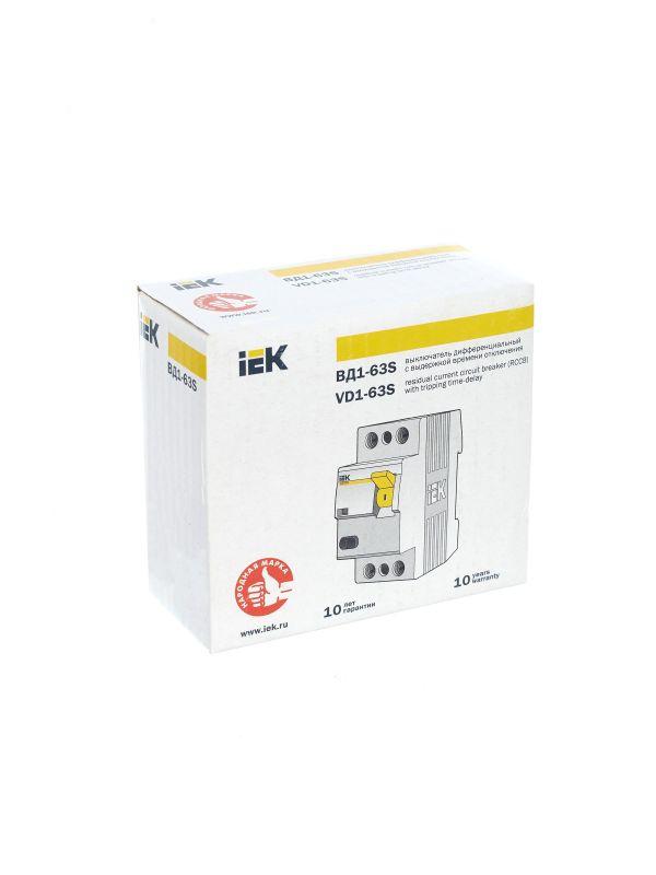 Выключатель дифференциального тока (УЗО) 2п 50А 300мА тип ACS ВД1-63S KARAT IEK MDV12-2-050-300