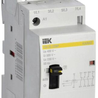 Контактор модульный КМ20-22МР AC с ручным управ. KARAT IEK MKK12-20-22