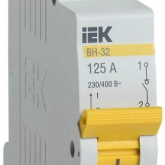 Выключатель нагрузки (мини-рубильник) 1п 125А ВН-32 KARAT IEK MNV10-1-125