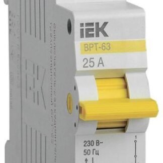 Выключатель-разъединитель трехпозиционный 1п ВРТ-63 25А KARAT IEK MPR10-1-025