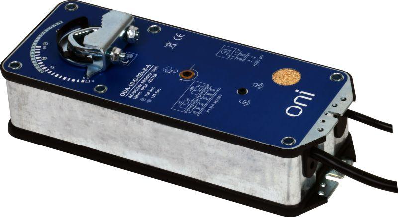 Привод заслонки 15Нм 24В AC/DC 2 поз. с пруж. ONI ODA-15-D-024-S-A