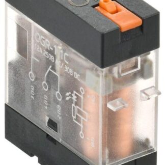Реле общего назначения OGR-1 1C 220В AC с LED и тест. кнопкой ONI OGR-1-1C-AC220V-L-B