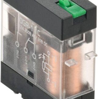 Реле общего назначения OGR-1 1C 24В DC с LED и тест. кнопкой ONI OGR-1-1C-DC24V-L-B