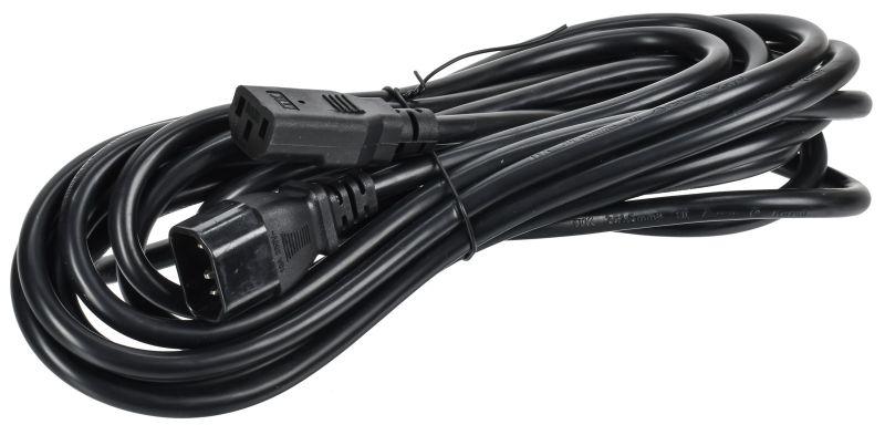 Кабель электропитания PDU 3х1.5 5м с разъемами С13-C14 ITK PC-C13C14-5M