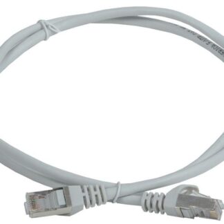 Патч-корд кат.5E FTP 0.5м сер. GENERICA PC01-C5EF-05M-G