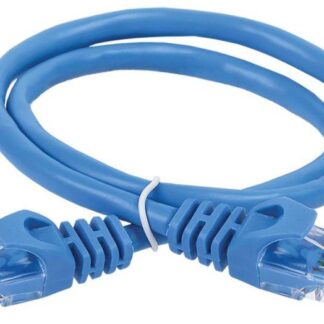 Патч-корд кат.6 UTP PVC 1м син. ITK PC03-C6U-1M