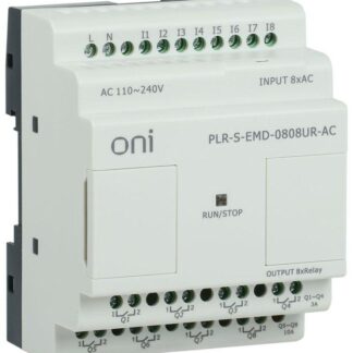 Реле логическое PLR-S. Расширение 8DI/8DO (R) 220В AC ONI PLR-S-EMD-0808UR-AC