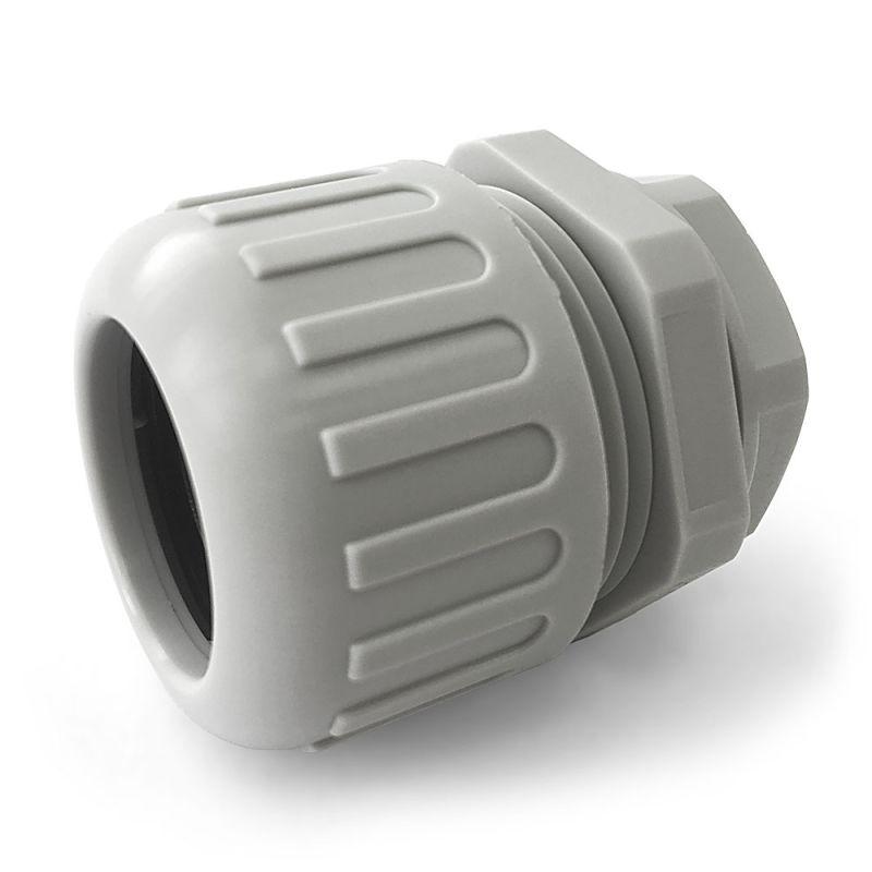 Муфта вводная усиленная ВМУ-ГТ-d20мм (М20) IP68 для гофрированной трубы сер. Промрукав PR08.3273