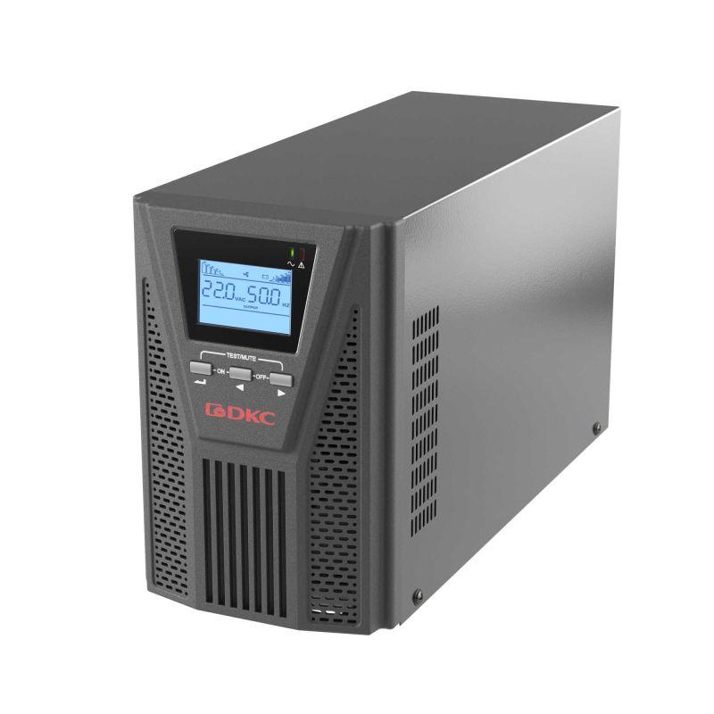 Источник бесперебойного питания Онлайн для Small Tower 1000 ВА/900Вт 1/1 2xSchuko EPO USB RS-232 RJ45 3х7А.ч DKC SMAL...