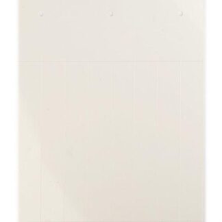 Табличка полужесткая клейкое основание ПВХ-0.5 бел. (уп.60шт) DKC TAS6715AW