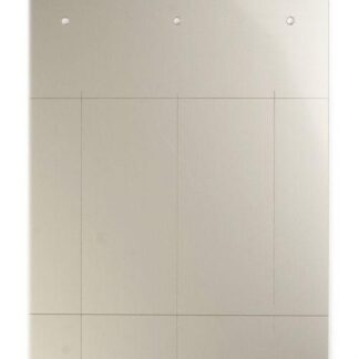 Табличка полужесткая для маркировки оболочек клейкое основание ПВХ металлик (уп.20шт) DKC TASE4090AM