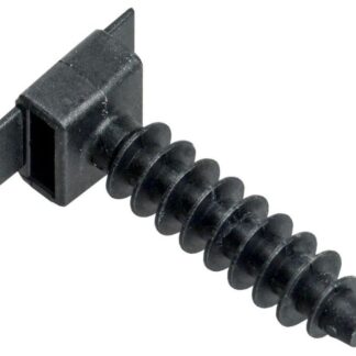 База дюбельная БД 35х10 под хомут черн. (уп.100шт) IEK UHP32-35-10-100-K02