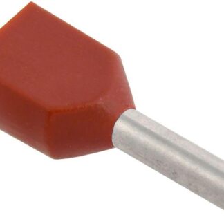 Наконечник НШВИ(2) 0.75-8 темн. красн. (уп.20шт) IEK UTE10-4-D75-100