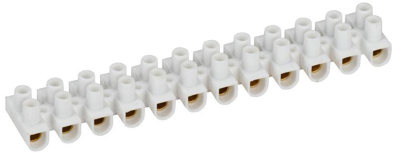 Колодка клеммная полистирол ЗВИ-10 н/г 2.5-6кв.мм (блист.2шт) IEK UZV4-010-06-2