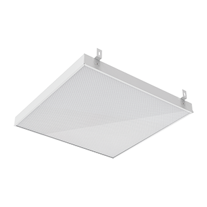 Светильник светодиодный GR070 2.0 588х588х50 30Вт 6500К IP40 с планками для подвеса с рассеив. призма бел. VARTON V1-...