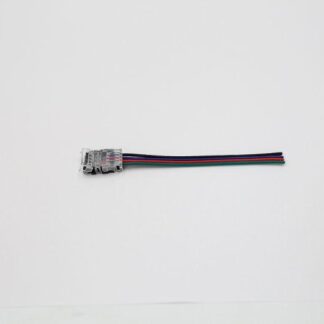 Разъем 4PIN с проводом для LED ленты RGB 10мм (подключение ленты к источнику питания) VARTON V4-R0-70.0024.STR-0002