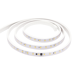 Лента светодиодная 8Вт/м 230В AC 4000К 16мм IP65 SMD5050 54 LED/м с комплектом торц. заглушек коннекторов распаячной ...